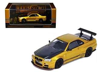 イノモデル トップシークレット MDX限定 R34 R35 2台セット INNO Models(イノモデル) 1/64 Nissan GT-R (R35) ”TOP SECRET